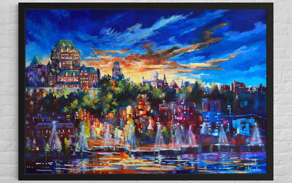 Chromacity, Twilight over Quebec City