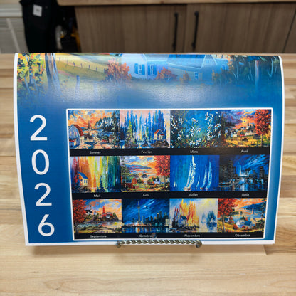 Calendrier 2026