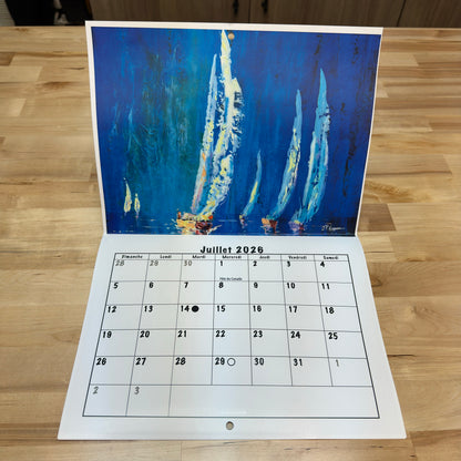 Calendrier 2026