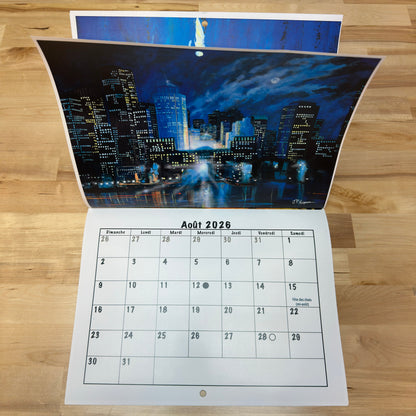 Calendrier 2026