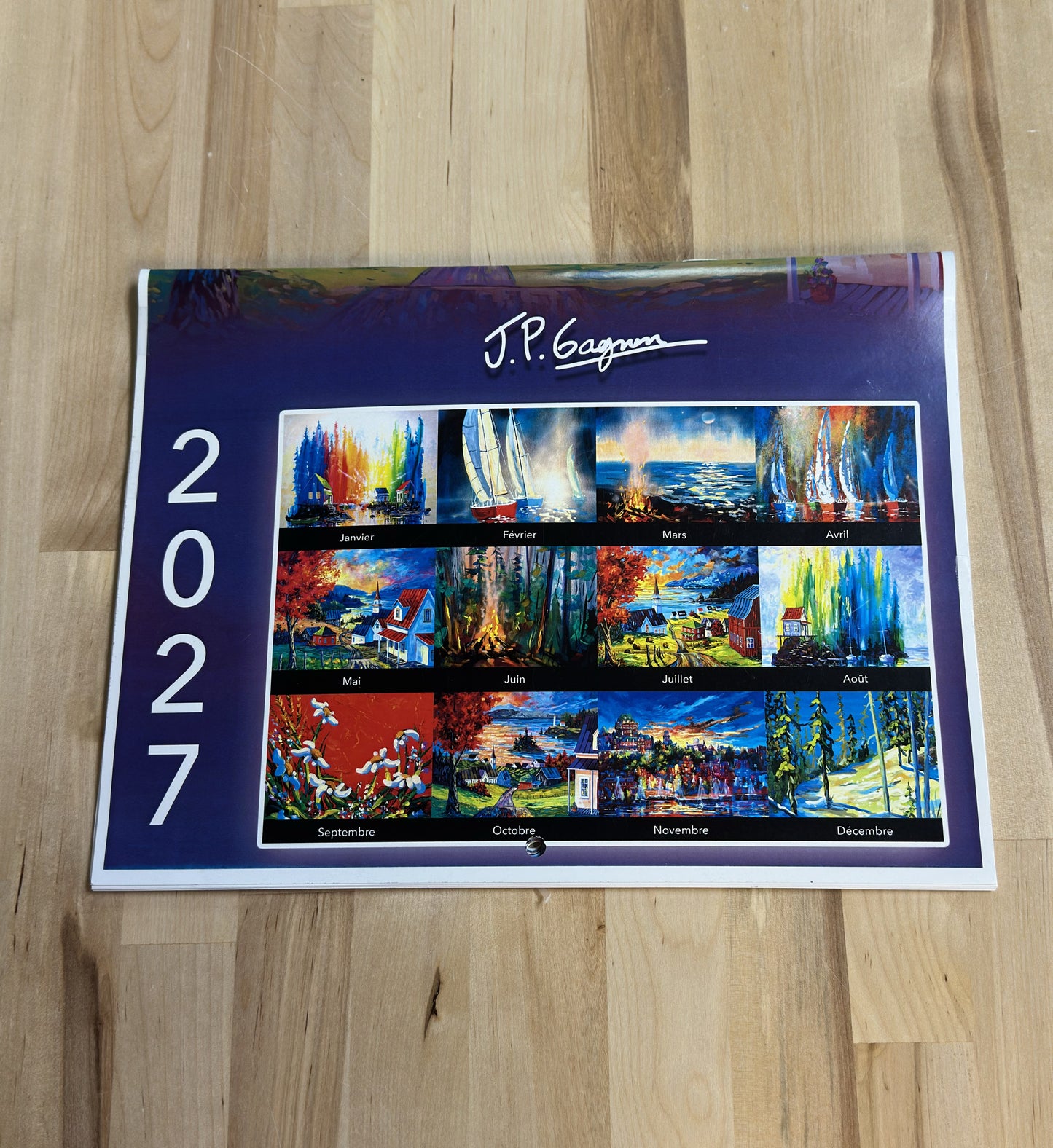 Calendrier 2027