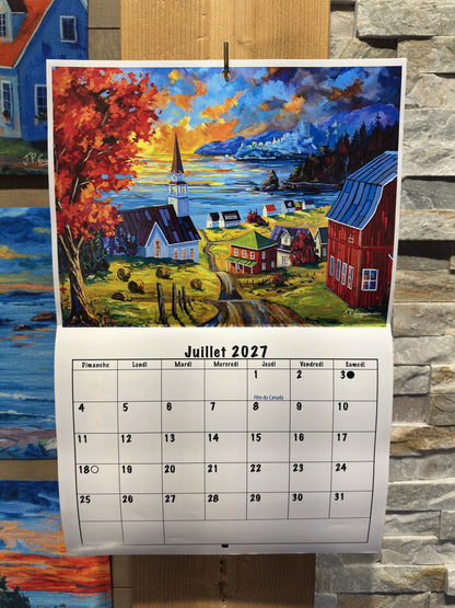 Calendrier 2027