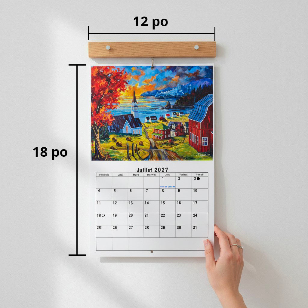 Calendrier 2027